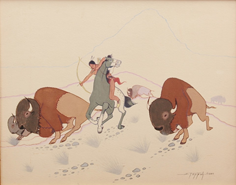 Buffalo hunt (Toppah)