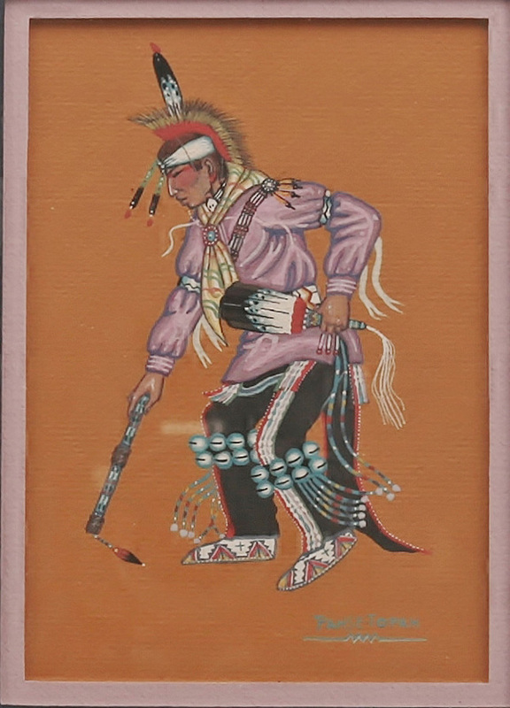 Osage dancer