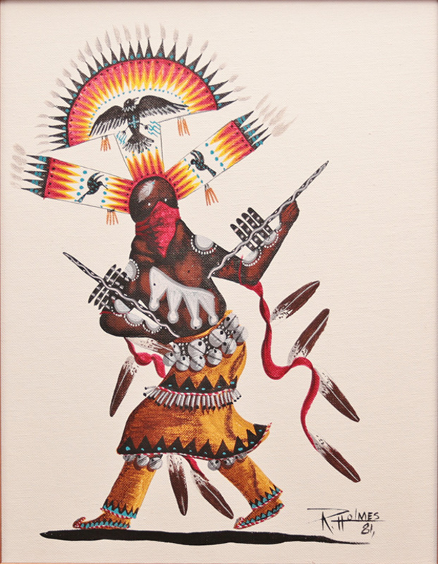 Apache Gaan dancer (Holmes)