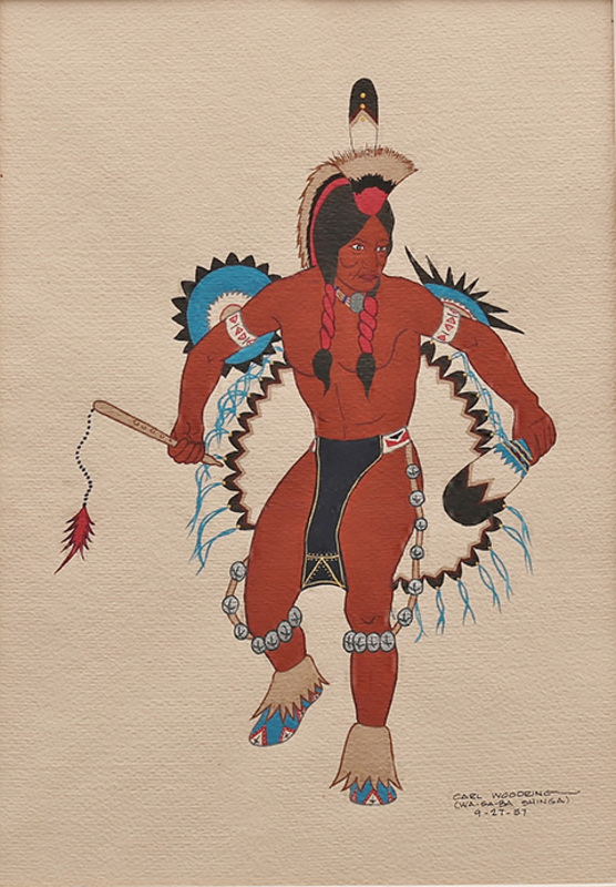 Traditional dancer (Woodring)