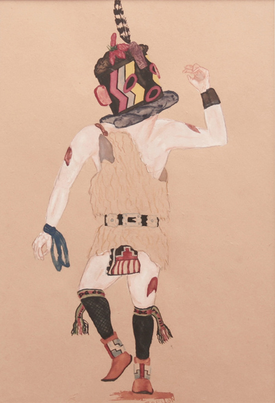 Hopi Kachina dancer (Preston)