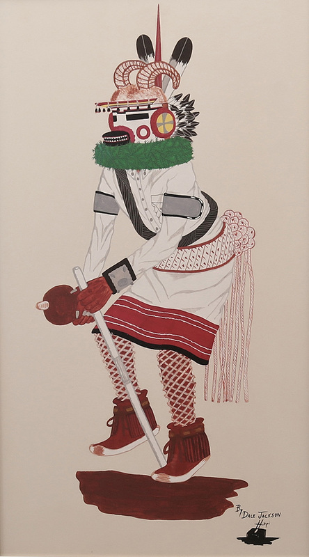 Mountain Sheep Kachina dancer (Jackson)