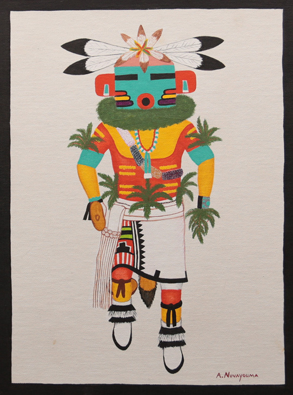 Corn Kachina dancer