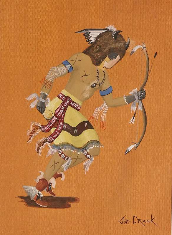 Left-Handed Kachina dancer