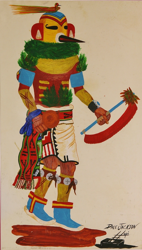 Tocha Kachina dancer