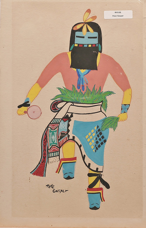 Long-Hair Kachina dancer (Gasper)