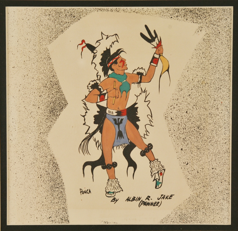 Ponca dancer