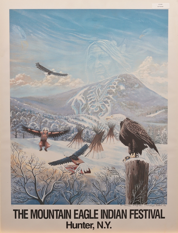 Spirit of the mountain eagle