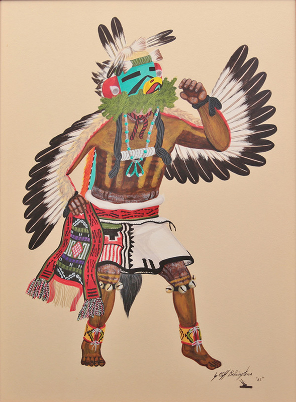 Eagle Kachina dancer I (Bahnimptewa)